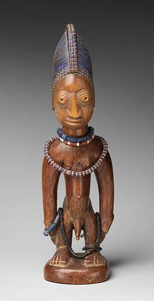 Twin Figure: Male (Ibeji) — Unknown