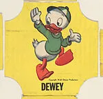 Dewey, from the Disney Cartoon Characters bread end labels series (D290-6) — Walt Disney Productions