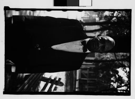 [Hotel Employee on Street, Savannah, Georgia]