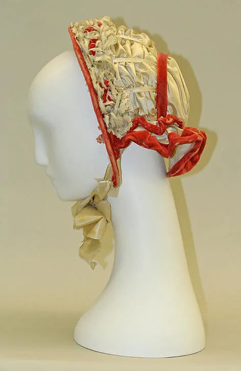Promenade bonnet — Unknown