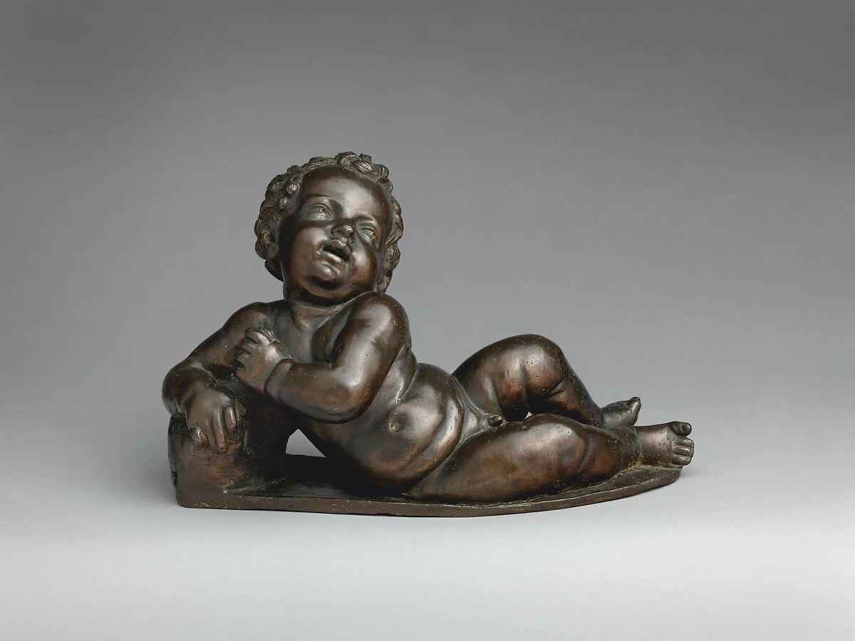 Reclining putto — Andrea del Verrocchio
