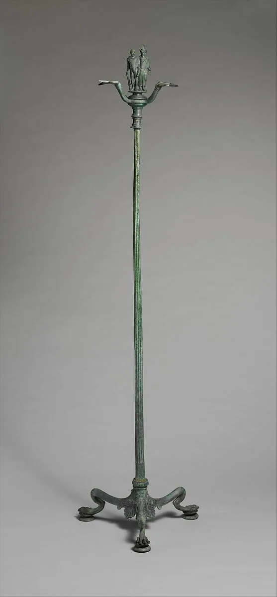 Bronze candelabrum — Unknown