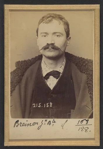 Breiner. Jean-Baptiste. 31 ans, né à Bar sur Aube (Aube). Mécanicien. Anarchiste. 5/3/94.