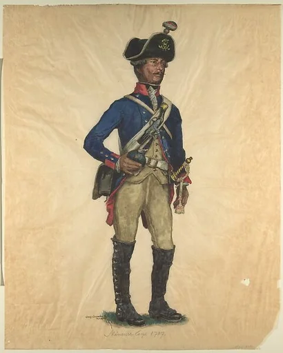 Prussian Military Costume: Mineurs-Corps 1797