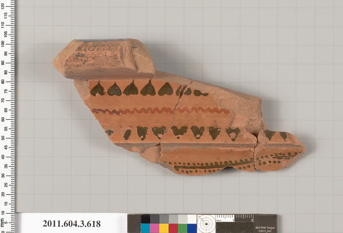 Terracotta fragment of a calyx-krater (bowl for mixing wine and water) — Unknown