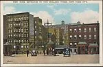 New York Entrance to the Holland Tubes, New York City. — Unknown