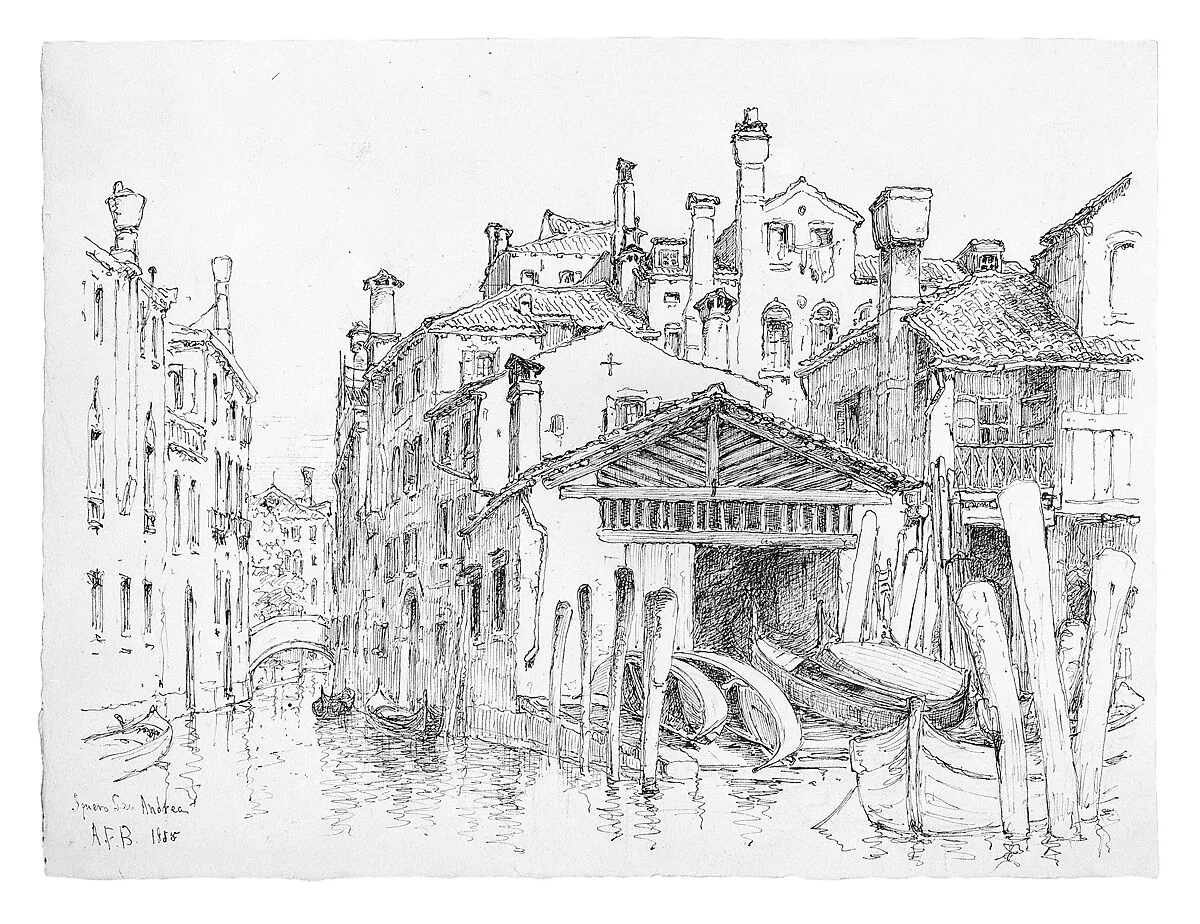 Squero San Andrea, Venice — Andrew Fisher Bunner