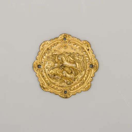 Plaquette with Hercules and Diomedes