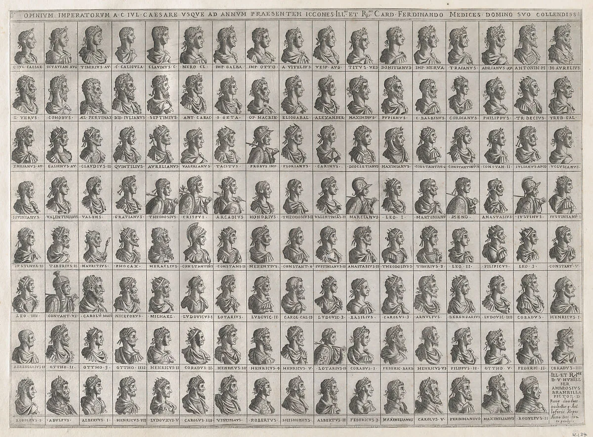 Speculum Romanae Magnificentiae: Portraits of the Emperors from Julius Caesar to Rudolf II — Giovanni Ambrogio Brambilla|Claudio Duchetti|Antonio Lafreri