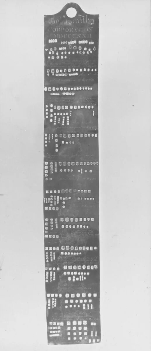 Five plates of punches — Unknown