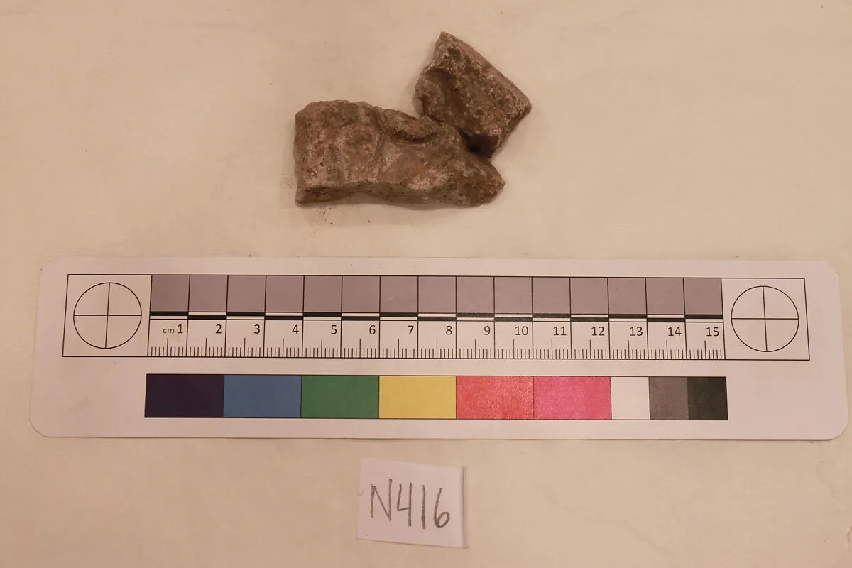 Stucco Fragment — Unknown