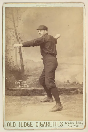 Henry, Pitcher, Philadelphia, from the series Old Judge Cigarettes
