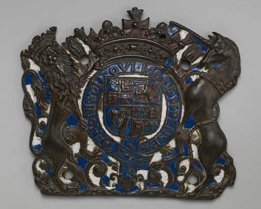 Armorial plaque of Charles II