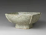 이강효 분청 굽높은 반|粉靑臺附盤|Vessel — Lee Kang-hyo 이강효 李康孝