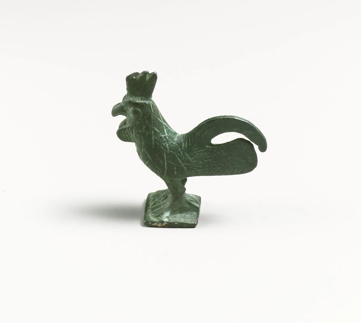 Bronze statuette of a rooster — Unknown