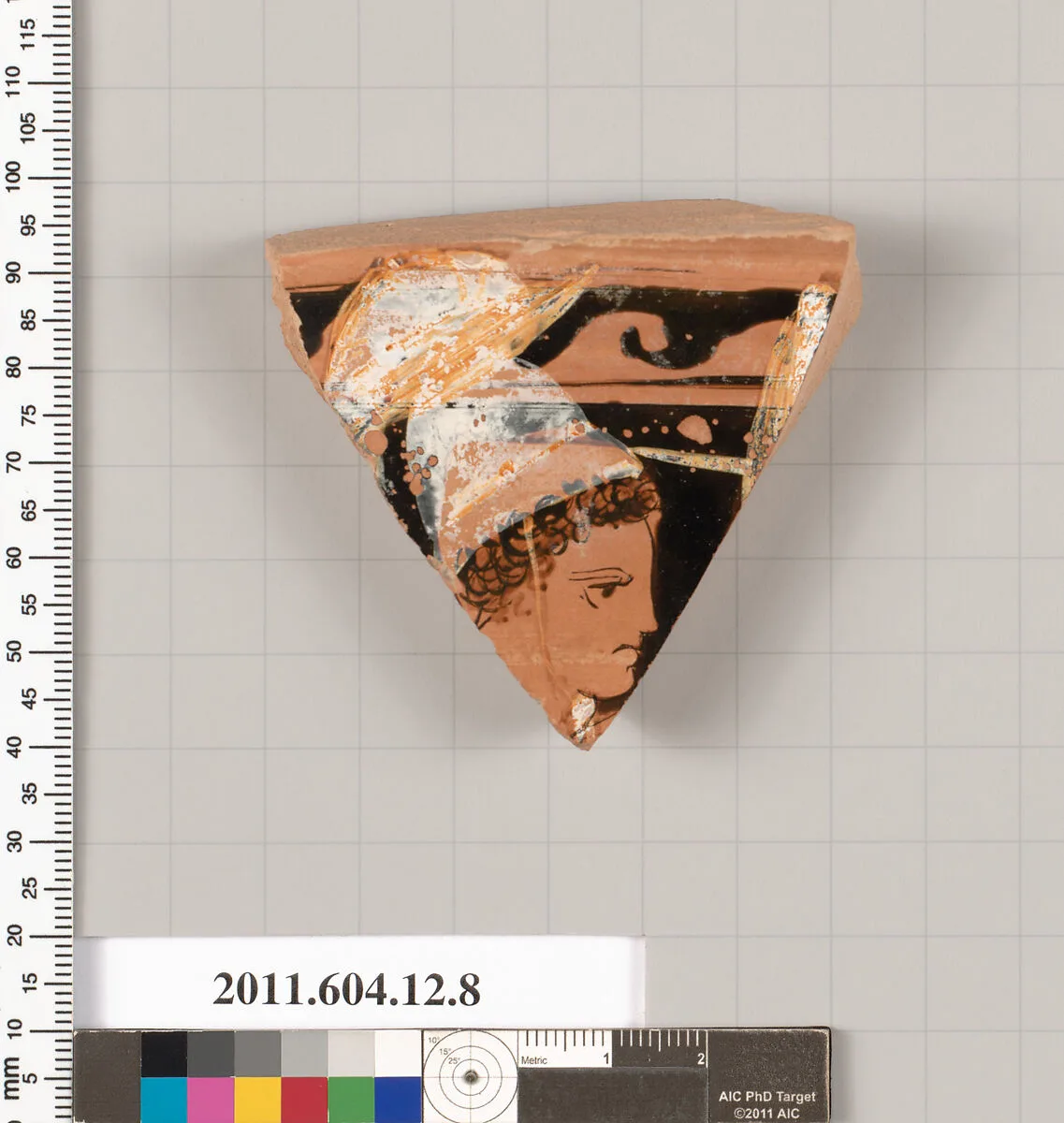Terracotta fragment of a krater (deep bowl) — Unknown