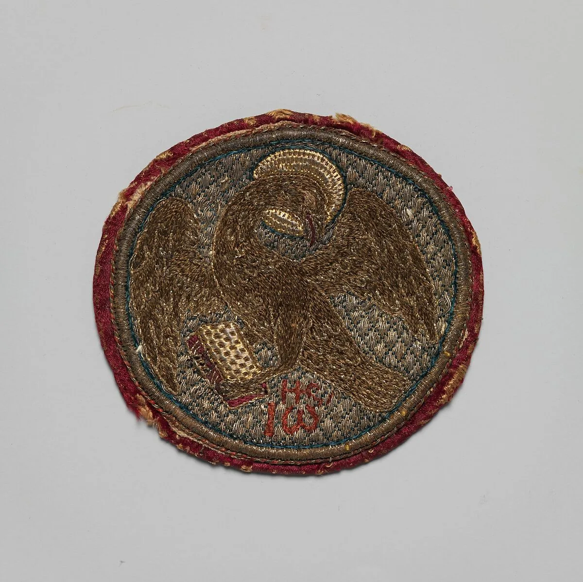 Embroidered Medallion — Unknown