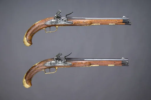 Pair of Flintlock Pistols