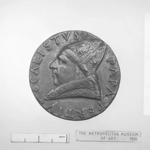 Pope Calistus III (Alphonso de Borgia, 1455–1458)
