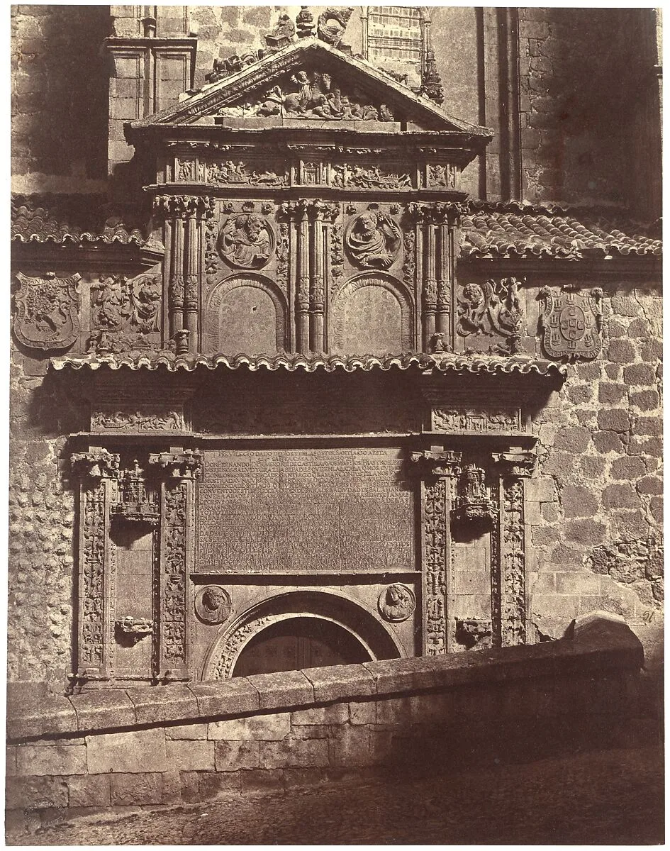 Portal of the Convent of Sancti Spiritu, Salamanca — Charles Clifford