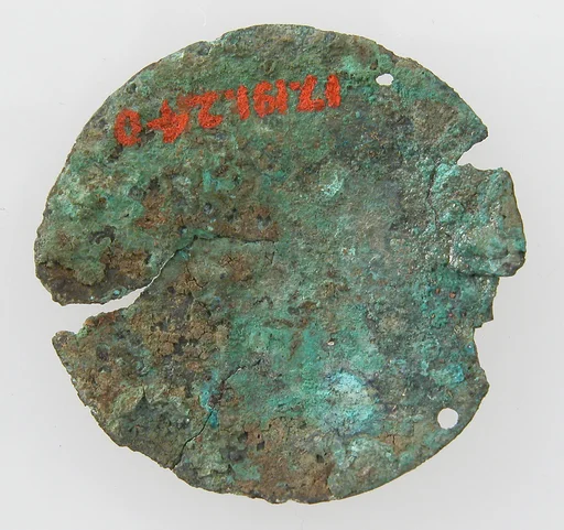 Back of Disk Brooch