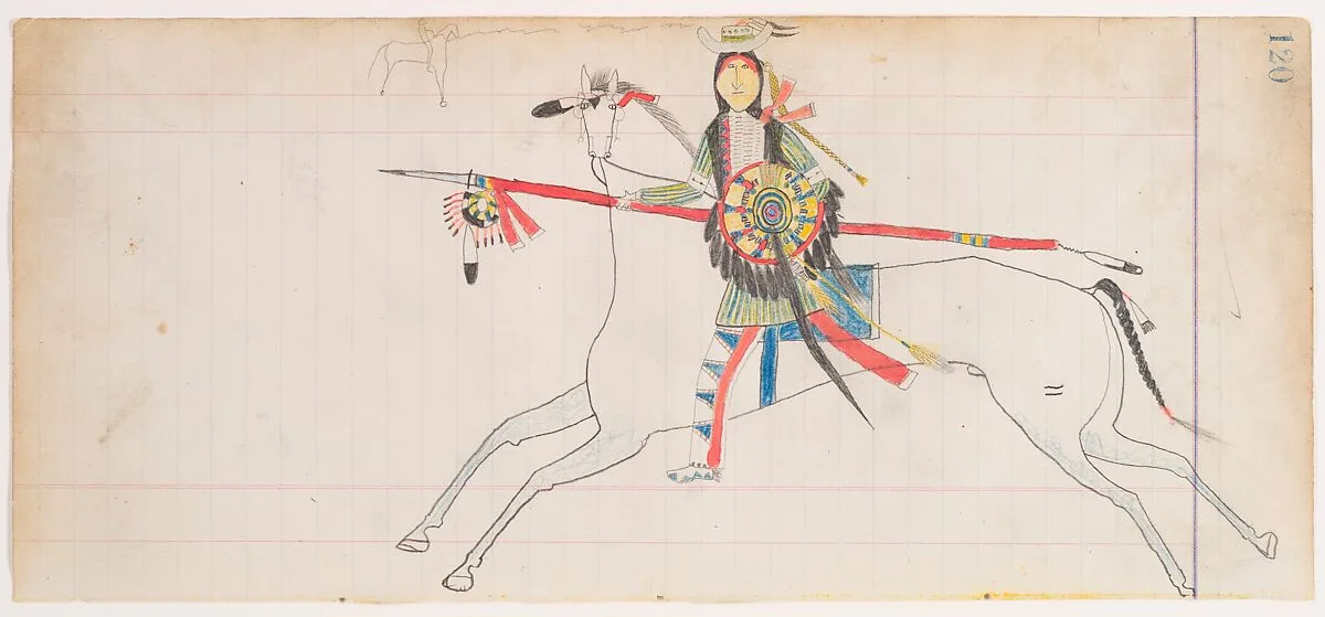 Self-Portrait — Henderson Ledger Artist A