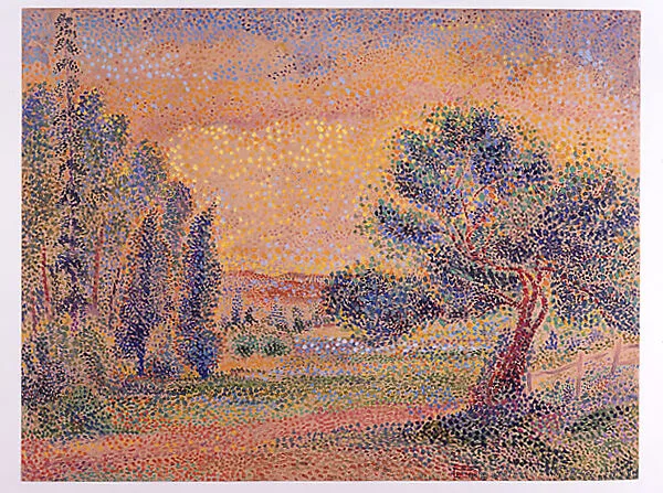 Landscape in Mâcon — Hippolyte Petitjean