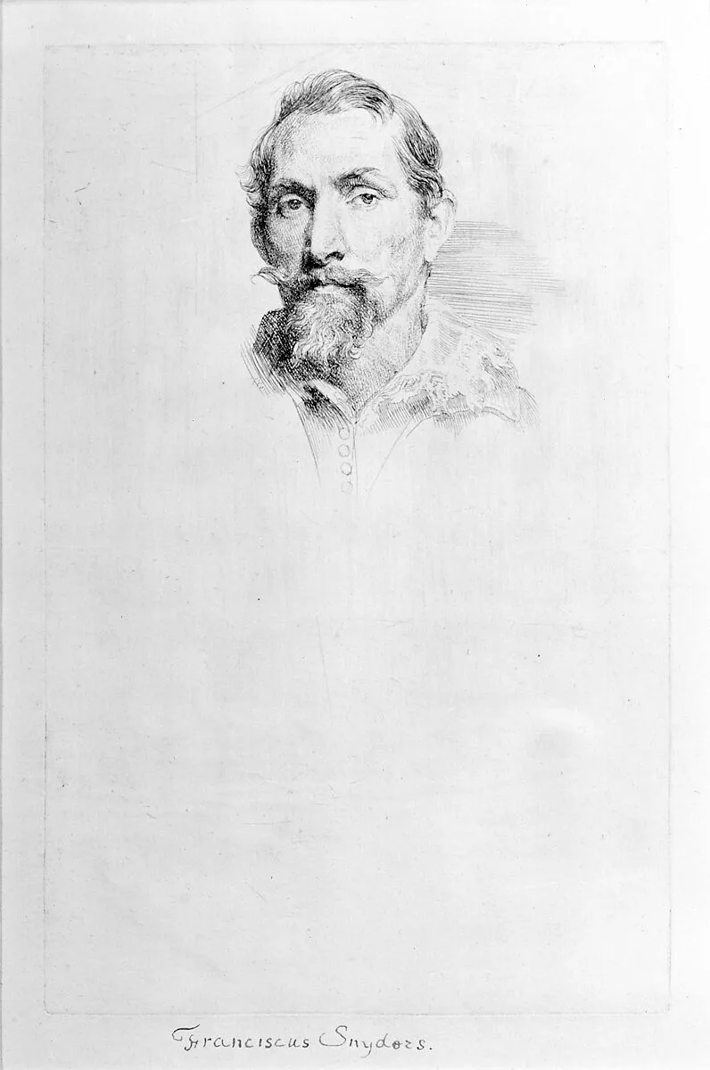 Frans Snyders, from "The Iconography" — Anthony van Dyck|Frans Snyders