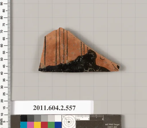 Terracotta fragment of a column-krater (bowl for mixing wine and water)