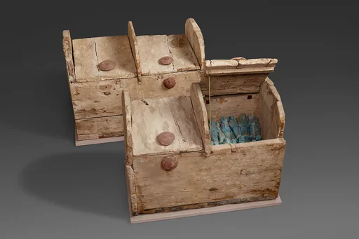 Shabti Box and Shabtis of Djedmutesankh