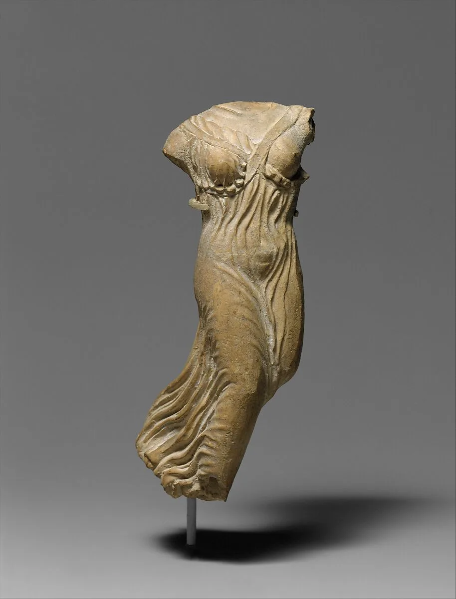 Terracotta statuette of Nike, the personification of victory — Unknown