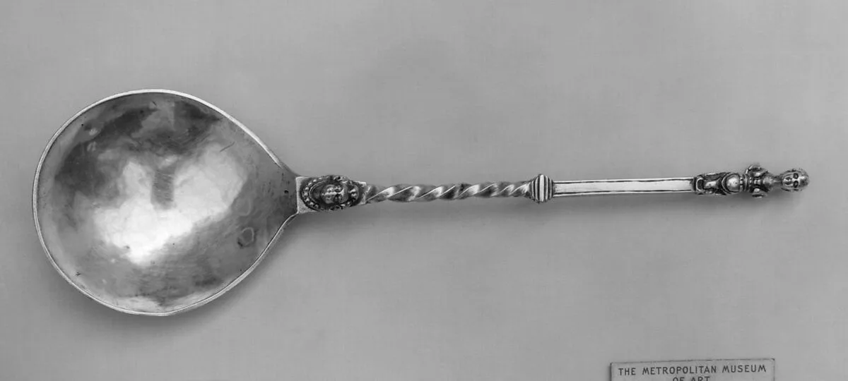 Figure-top spoon — Unknown