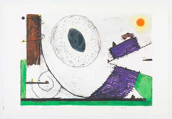 Untitled, Tyler 11.9.85 (HC 11.25.09) — Frank Lobdell|Tyler School of Art, Temple University
