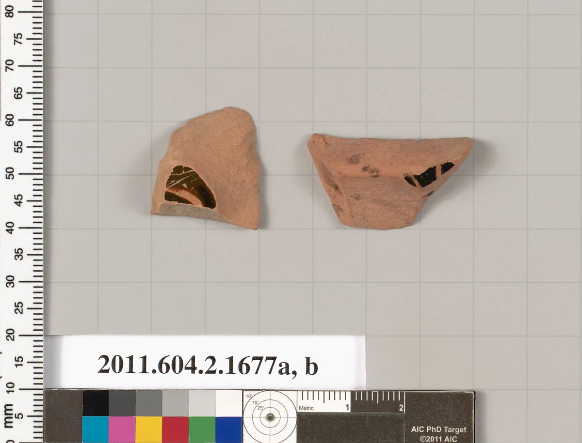 Terracotta fragments of skyphoi (deep drinking cups) — Unknown