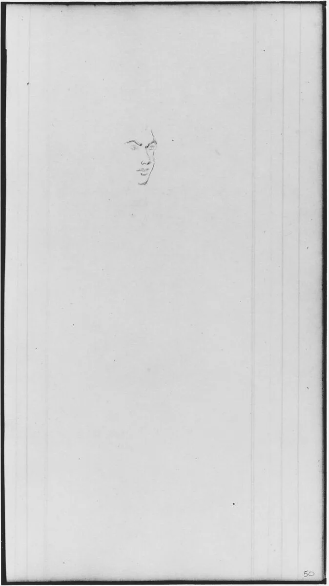 Profile (from Sketchbook) — John William Casilear