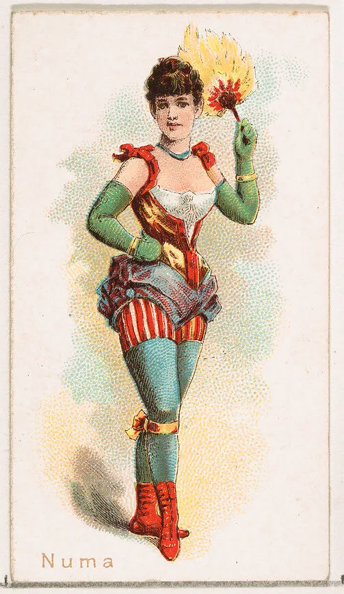 Numa, from the Ballet Queens series (N182) issued by Wm. S. Kimball & Co. — William S. Kimball & Company