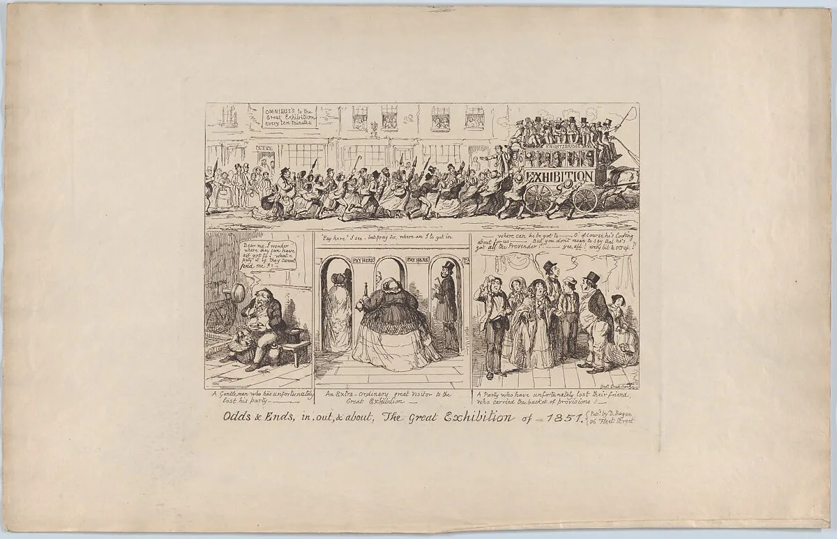 Odds & Ends, in, out & about, the Great Exhibition of 1851 — David Bogue|George Cruikshank