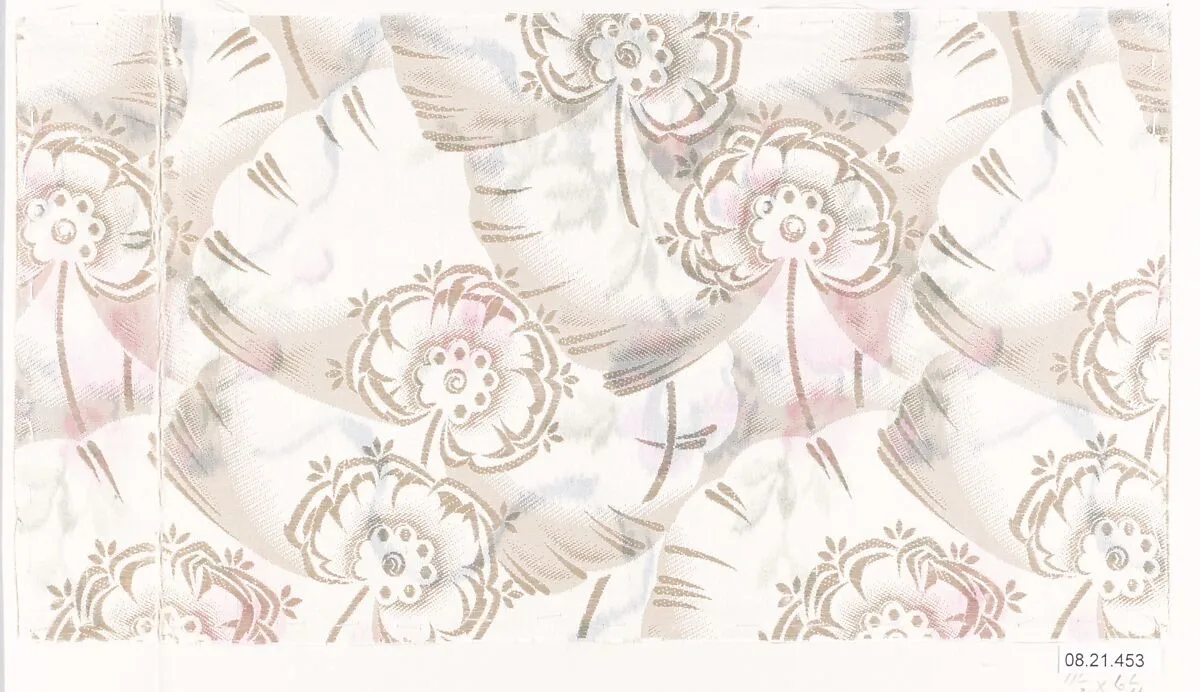 Textile sample — J. Claude Frères & Co.|Unknown Designer