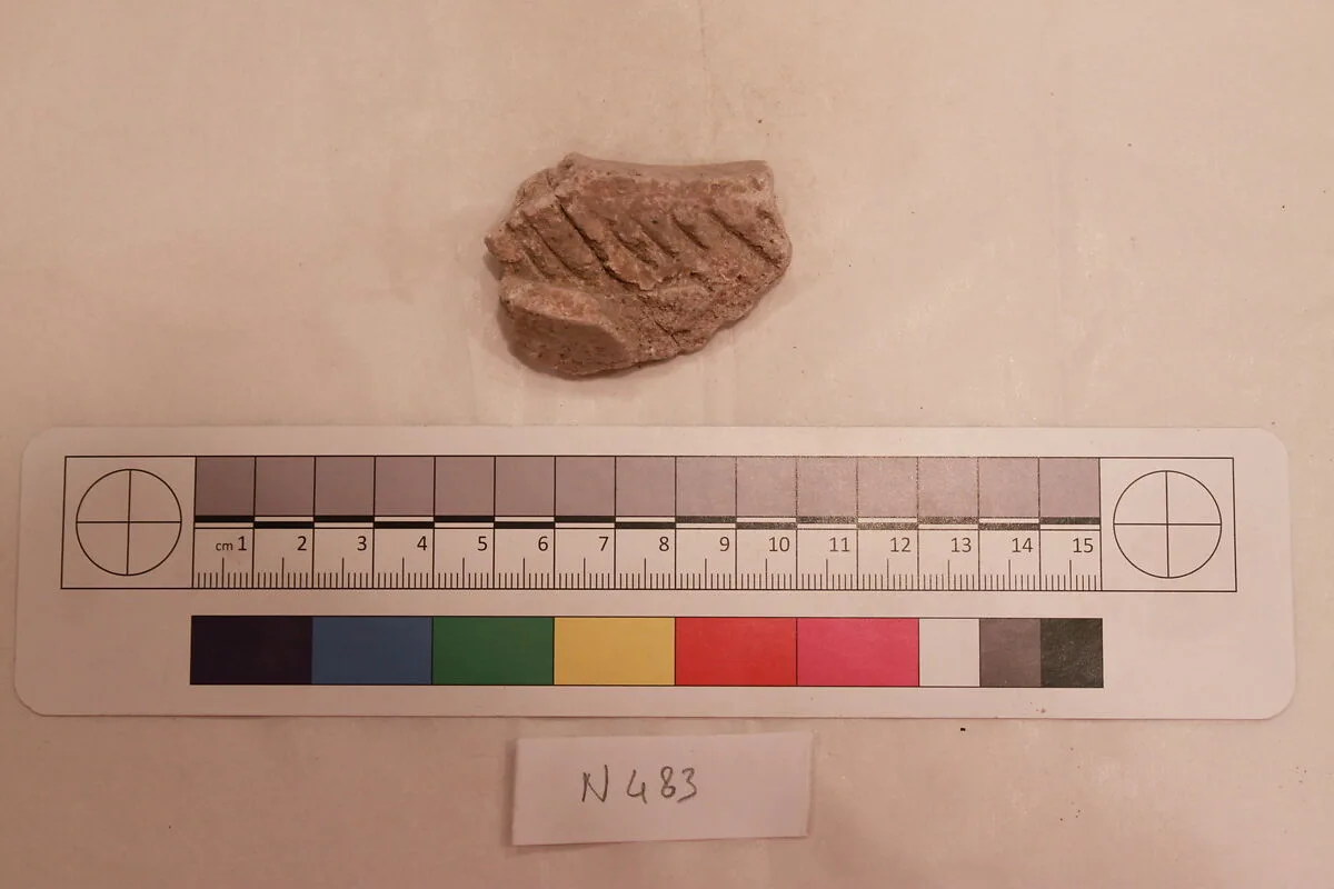 Stucco Fragment — Unknown