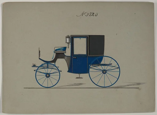 Design for Brougham, no. 3720