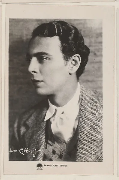 William Collier Jr., from Paramount Series Movie Star trading cards (W500) — Unknown