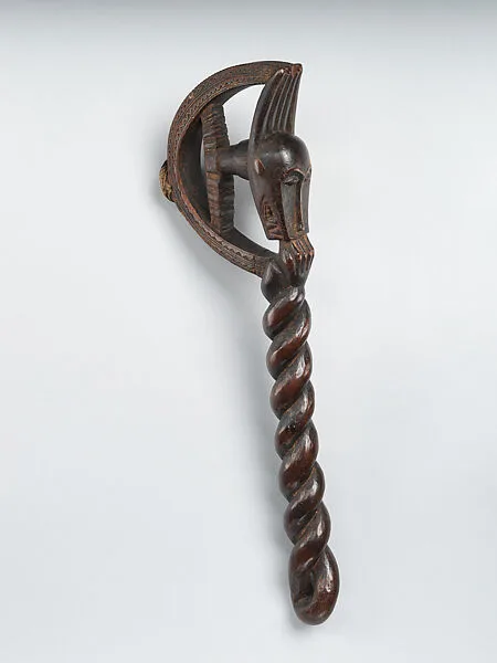 Bell Mallet (Lawre waka) — Baule artist