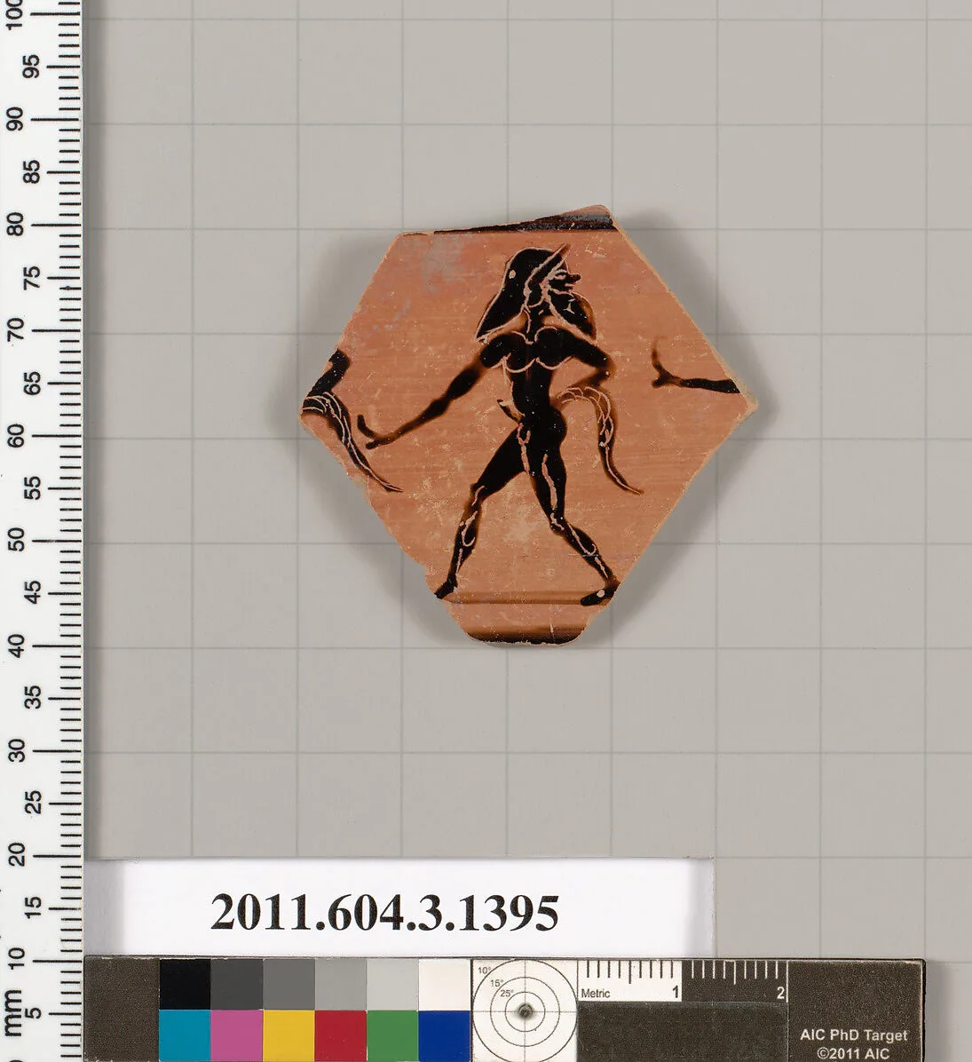 Terracotta fragment of a skyphos (deep drinking cup) — Unknown