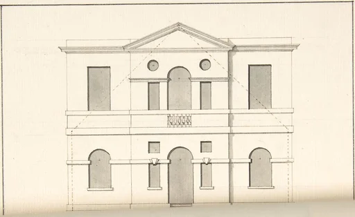 Elevation of "An Eye-trap"