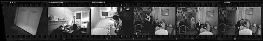 [33 Views of Parties, Interiors of Walker Evans's Apartment, Exterior View of Hanging Laundry]