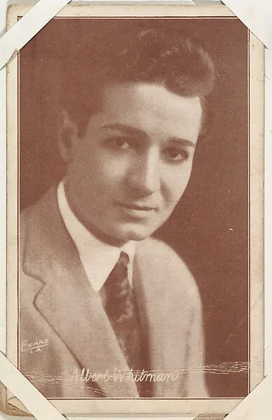Albert Whitman from Movie Stars Exhibit Cards series (W401) — Unknown