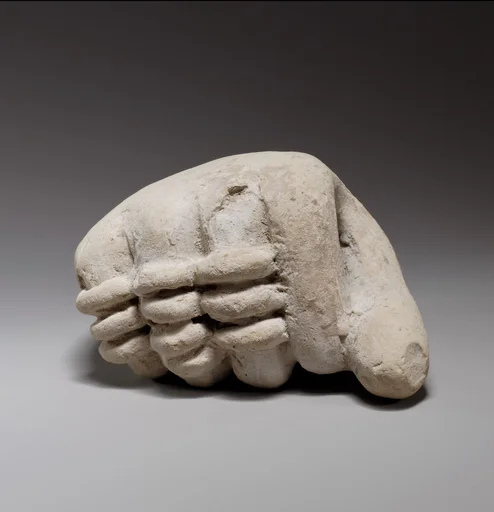 Terracotta fragment of a hand