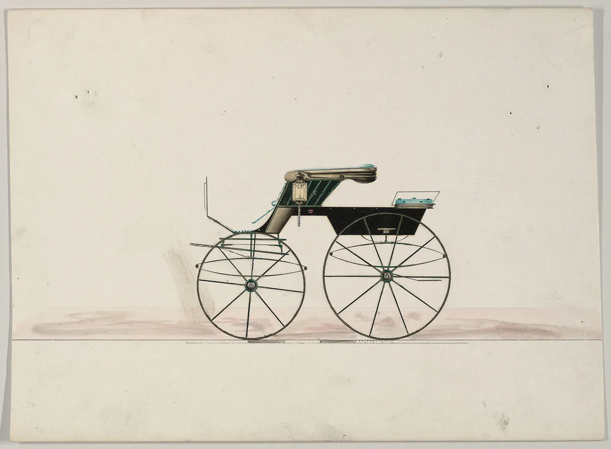 Design for Phaeton (unnumbered) — Brewster & Co.