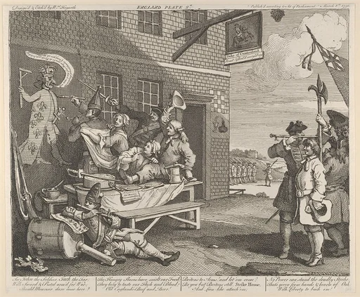 The Invasion, Plate 2: England