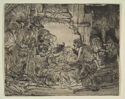 The Adoration of the Shepherds: with the Lamp